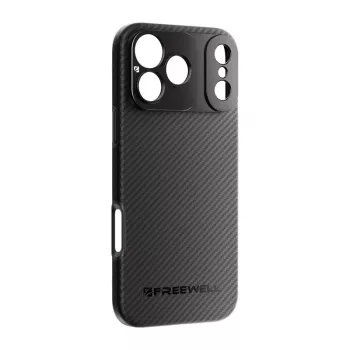 Étui Freewell Sherpa Series pour iPhone 17 Pro avec support d'objectif fileté 17 mm - noir