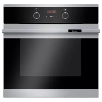 Four encastrable électrique Amica EB6521 FUSION 65L classe énergétique A noir/acier inoxydable