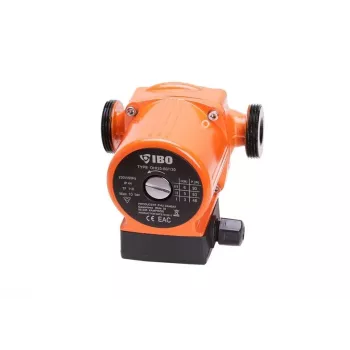 Pompe de circulation à rotor humide IBO OHI 25-60/130, 3 vitesses, hauteur de refoulement max. 6 m, 3,5 m³/h, fonte, 230 V