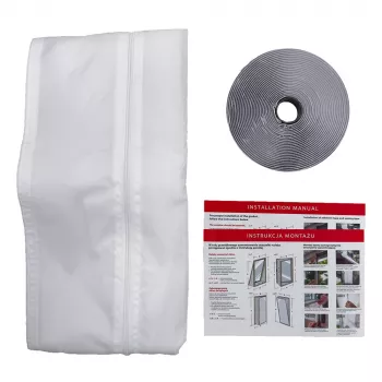 AIWA Window Seal Kit for Portable Air Conditioners, 4m Perimeter, White