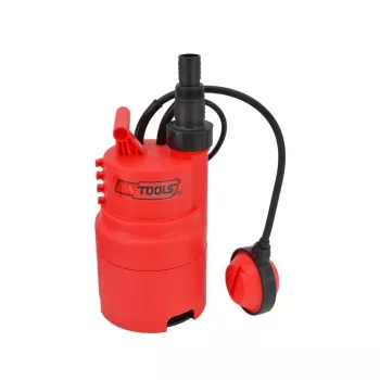 Pompe submersible AWTOOLS AW85000 pour eaux usées 750W 12500L/h hauteur de refoulement 8m avec flotteur et adaptateur multiple
