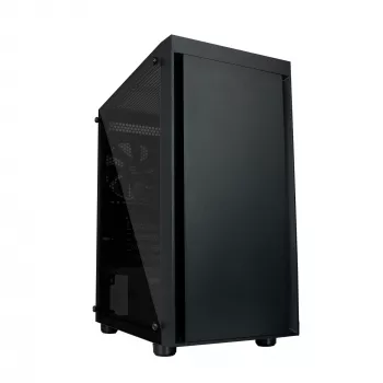 Zalman T3 PLUS boîtier PC Mini-Tower mATX, noir, fenêtre acrylique, 2 ventilateurs