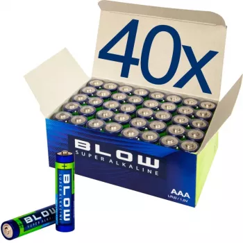 Pile AAA LR3 Super Alkaline 40 pièces