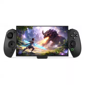 Deltaco GAM-196 manette filaire USB-C pour Nintendo Switch 2, noire