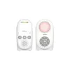 Chillax CB210 babyphone audio numérique DECT avec fonction interphone, capteur de température et veilleuse, blanc