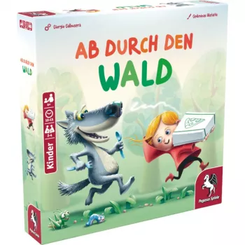 PEGASUS Ab durch den Wald - jeu de cartes d'aventure forestière pour 2 à 4 joueurs, dès 8 ans
