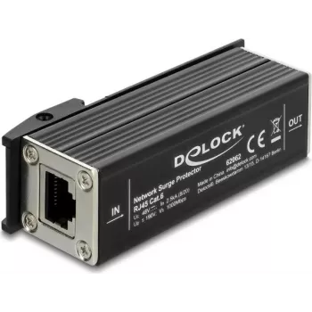 Delock protection contre les surtensions réseau RJ45 montage sur rail DIN
