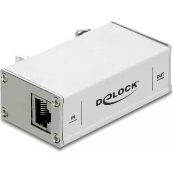 Delock protection contre les surtensions réseau RJ45 10G montage sur rail DIN