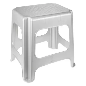 KEEEPER Maxi Max marchepied, gris clair, 41 x 33,5 x 42,5 cm, charge 150 kg, antidérapant, empilable