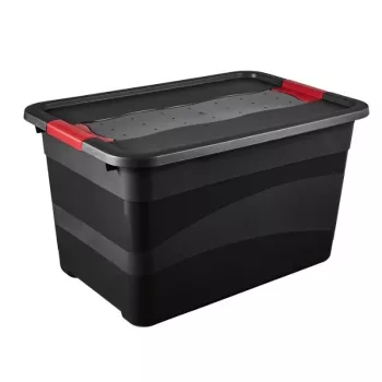 KEEEPER Boîte de transport Eckhart 59,5 x 39,5 x 34 cm 52 L graphite