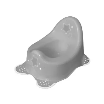 Cache-pot en céramique KEEEPER Adam Stars 38x27x23,5 cm gris