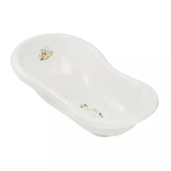 Baignoire bébé KEEEPER 84 cm avec liège Maria Winnie the Pooh, blanche