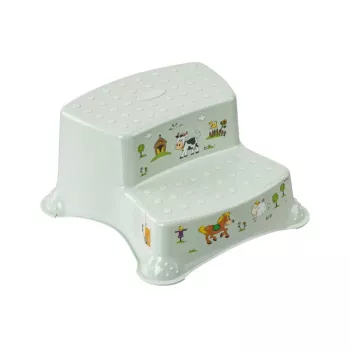 Banc à deux niveaux KEEEPER Igor Funny Farm 40x37x21 cm Soft Green