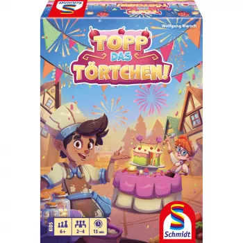 Schmidt Spiele Topp das Törtchen! Children's Board Game