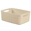 CURVER Basket Jute S 5L 27x20x11cm Cream