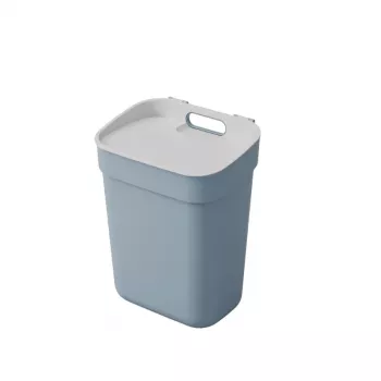 CURVER Ready To Collect Poubelle 10L bleu/gris clair