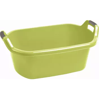 Saladier ovale multi-usages avec poignées 55L CURVER vert