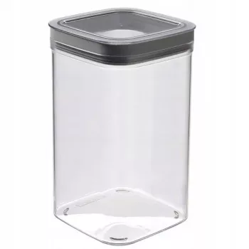 Boîte de conservation alimentaire carrée CURVER Dry Cube 2,3L transparent/gris