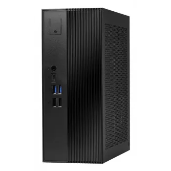 Barebone mini PC DeskSlim X600 ASRock, socket AMD AM5, DDR5 SO-DIMM, M.2 PCIe Gen5, 2,5GbE, sans RAM/stockage/OS, noir