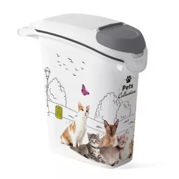 Boîte de conservation d'aliments pour chien et chat CURVER Pets Life 10 kg 23 L 23,2x49,7x50,3 cm