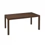 Keter Melody table de jardin rectangulaire marron résine anti-UV 6-8 places montage sans outil
