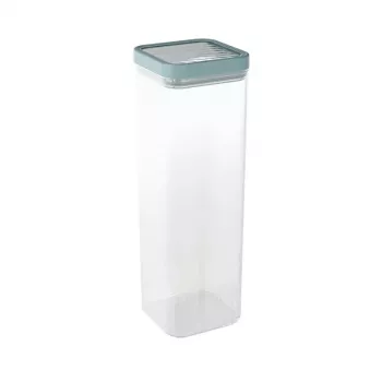 Boîte de conservation pour aliments secs Kara 2,4 L Transparent/Petrol Airtight BPA-Free CURVER