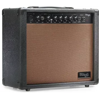 Stagg S20AAR ampli combo pour guitare acoustique 20W avec reverb