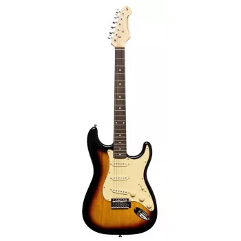 Stagg SES-30 SNB Electric Guitar - Sunburst