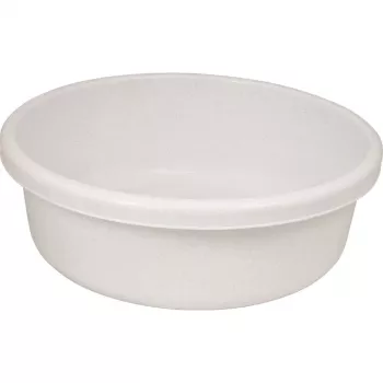Pot de fleurs rond CURVER Rato 18 L granit anthracite gris effet rotin