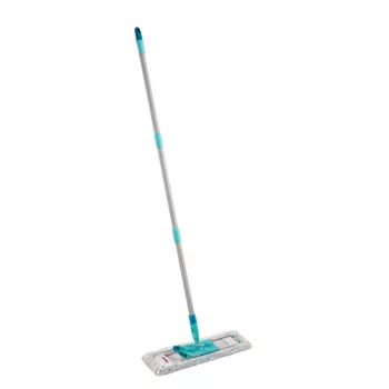Housse de balai à franges Leifheit Profi XL Cotton Plus avec manche pliable, 42 cm