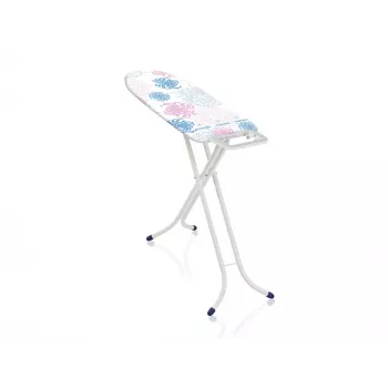LEIFHEIT table à repasser Classic M Compact 120x38 cm | hauteur réglable, pliable, housse en coton