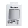 STANLEY The Quencher Boot + embout pour paille 1,18 L gris clair