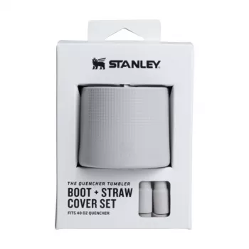 STANLEY The Quencher Boot + embout pour paille 1,18 L gris clair