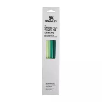 Ensemble de 4 pailles STANLEY pour The Quencher Travel Tumbler 0,89 L, pailles en plastique réutilisables sans BPA, vert