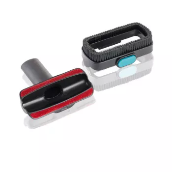 LEIFHEIT 2in1 Regulus PowerVac 2in1 aspirateur balai sans fil, 20 V, 40 min d'autonomie, réservoir à poussière 0,45 L, éclairages LED, appareil à main, blanc