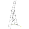 HAILO Échelle combinée HobbyLOT aluminium 2x8 + 1x9 échelons