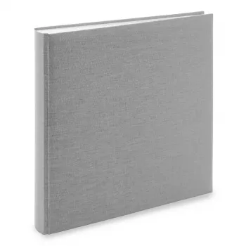 Album photo Goldbuch Trend 2, 300 mm, 60 feuilles blanches, reliure cartonnée, gris (27606)