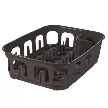 Égouttoir à vaisselle CURVER Essentials 39x29x10,1 cm gris foncé