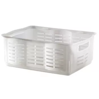 Curver Alfa L panier de rangement 40,6 x 30,4 x 15,6 cm transparent