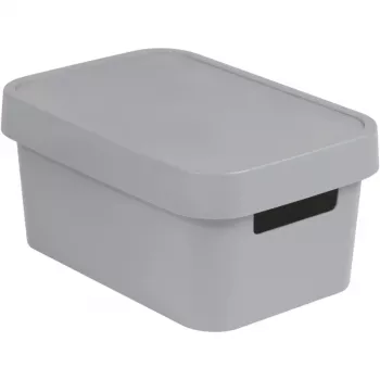 Boîte de rangement CURVER Infinity Recycled 4,5L 27x19x12 cm gris