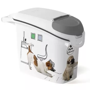 CURVER Pets Life bac de rangement pour croquettes 6 kg 15L 23x50x36 cm