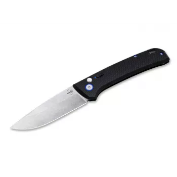 Couteau pliant Böker Plus FRND Silver acier D2 Frame Lock EDC