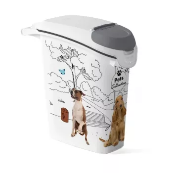 CURVER Pets Life bac de rangement pour croquettes 10kg 23L hermétique plastique