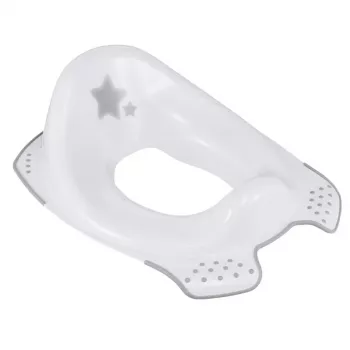 KEEEPER réducteur de toilettes avec fonction antidérapante Ewa Stars, blanc