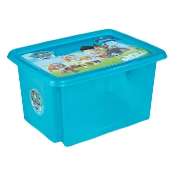 KEEEPER boîte de rangement avec couvercle 15L Karolina Paw Patrol 38x29,5x20,5 cm bleu clair