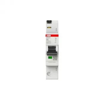ABB SX201-B6 Disjoncteur miniature unipolaire courbe B 6 A, 230/400 V AC, 6 kA 2CDS251003R0065