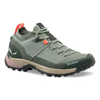 Chaussures de randonnée basses Salewa Puez 2 Knit PTX femme - Shadow/Olive, EU 40,5