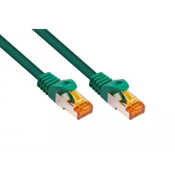 Câble patch Cat.7 S/FTP KABELMEISTER, RJ45, gaine TPE, vert, 5 m
