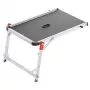 HAILO TP2 Pro Plateforme d'escalier – Plateforme de travail en aluminium réglable pour escaliers, 150 kg, EN 131