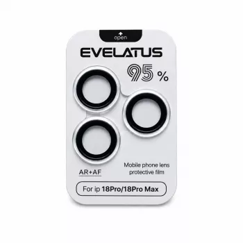 Evelatus Protection d'objectif photo Armor Series pour Apple iPhone 18 Pro / 18 Pro Max - argent